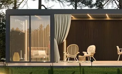 Moderná vonkajšia vodotesná motorizovaná hliníková pergola