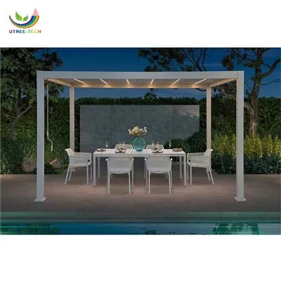 Jednoduchý vybudovaný pavilón výzdoby do vonkajšej budovy