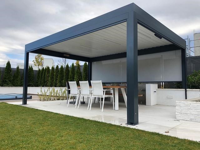 waterproof pergola shade（2）